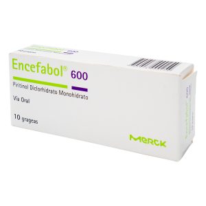 ENCEFABOL 600 MG 10 TABLETAS PIRITINOL