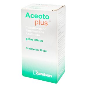 ACEOTO PLUS GOTAS 10 ML CIPROFLOXACINA