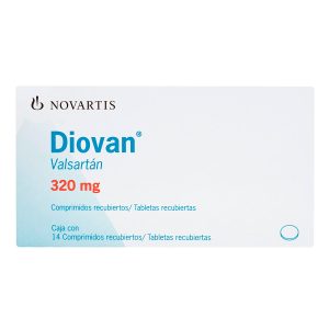 DIOVAN 320 MG 14 TABLETAS  (A)(M) VALSARTAN
