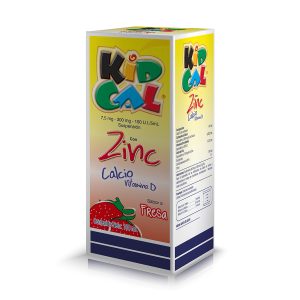 Tienda 28 KIDCAL SUSPENSION 180 ML FRESA (T) SUPLEMENTO DE CALCIO VITAMINA D-ZIN