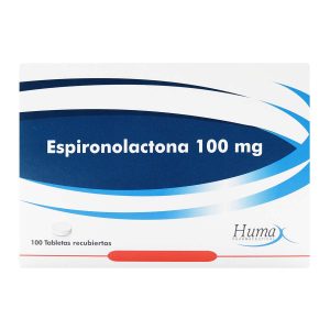 Tienda 6 ESPIRONOLACTONA 100 MG 100 TABLETAS HP ESPIRONOLACTONA
