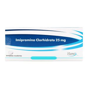 Tienda 17 IMIPRAMINA 25 MG 50 TABLETAS HP IMIPRAMINA