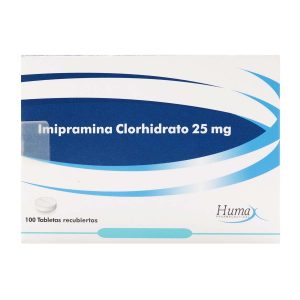 Tienda 16 IMIPRAMINA 25 MG 100 TABLETAS HP