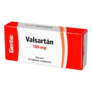 Tienda 10 VALSARTAN 160 MG 14 TABLETAS GF VALSARTAN