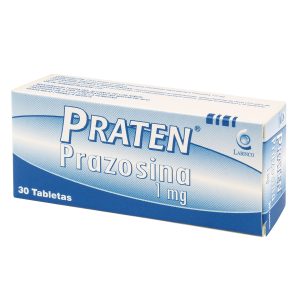 Tienda 2 PRATEN (PRAZOSINA) 1 MG 30 TABLETAS PRAZOSINA