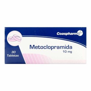 METOCLOPRAMIDA 10 MG TBL CAJA X 30 TBL