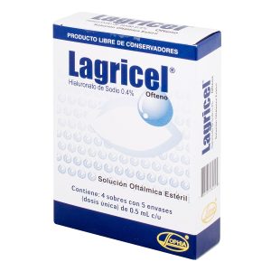 Tienda 20 LAGRICEL OFTENO SOLUCION 10 ML (4 SBRS 5 ENVASES)(M)