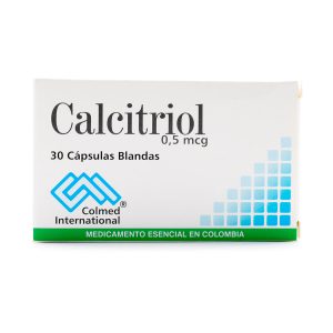 Tienda 14 CALCITRIOL 0.50 MCG 30 CAPSULAS PC