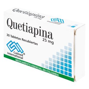 Tienda 1 QUETIAPINA 25 MG 30 TBS PC(A)(P)9471 QUETIAPINA