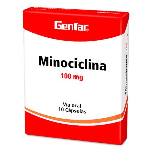 Tienda 20 MINOCICLINA 100 MG 10 TABLETAS GF MINOCICLINA