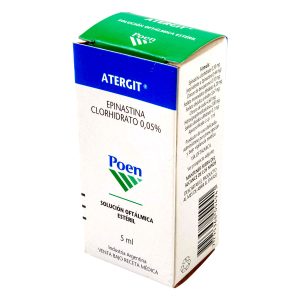 Tienda 9 ATERGIT 05 % SOLUCION OFTALMICA 5 ML