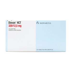 Tienda 7 DIOVAN HCT 320/12.5 MG 28 TBS (A)(M) VALSARTAN-HIDROCLOROTIAZIDA