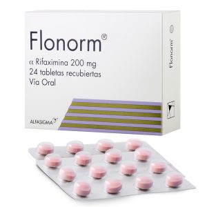 Tienda 6 FLONORM 200 MG 24 TABLETAS (T) RIFAXIMINA