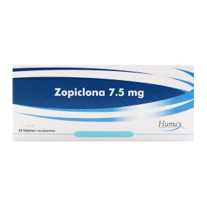 Tienda 28 ZOPICLONA 7.5 MG 20 TABLETAS HP ZOPICLONE