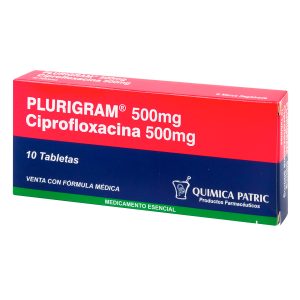 Tienda 27 PLURIGRAM 10 TABLETAS CIPROFLOXACINA