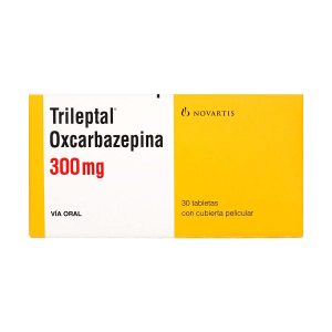 Tienda 16 TRILEPTAL 300 MG 30 TABLETAS (M) OXCARBAZEPINA
