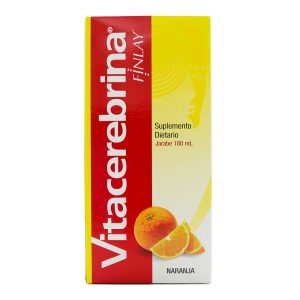 Tienda 15 VITACEREBRINA JARABE NARANJA 180 ML MULTIVITAMINICO