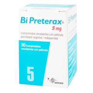 Tienda 5 BI PRETERAX 5 MG 30 COMPRIMIDOS (A)