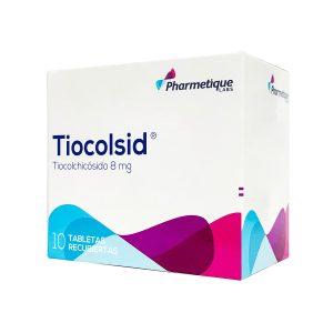 Tienda 26 TIOCOLSID FORTE 8 MG 10 TABLETAS