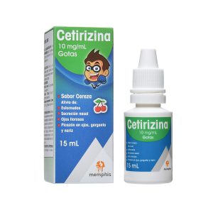 Tienda 10 CETIRIZINA 1% GOTAS 15 ML MP CETIRIZINA