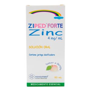 Tienda 13 ZIPED FORTE SOLUCION 90 ML ZINC