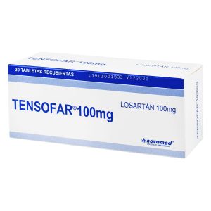 Tienda 11 TENSOFAR 100 MG 30 TABLETAS LOSARTAN