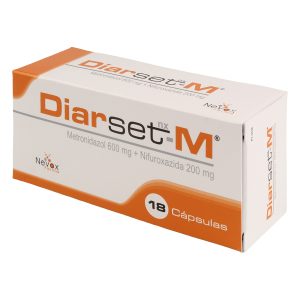 Tienda 18 DIARSED- M 18 CAPSULAS METRONIDAZOL-NIFUROXAZIDA