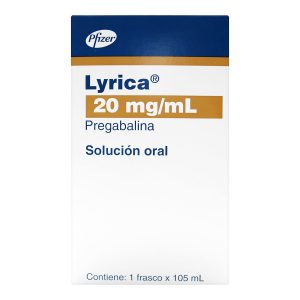 Tienda 3 LYRICA SOLUCION ORAL 20MG/ML 105 ML