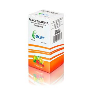 FEXOFENADINA JARABE 30 MG 150 ML ECAR FEXOFENADINA