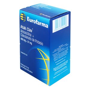 ATAK CLAV 400/57 MG FCO X 70 ML(3%+)