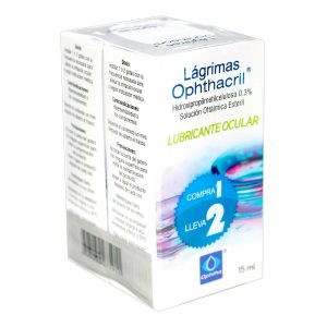 Tienda 15 OPHTHACRIL GOTAS 15ML COMPRA 1 LLEVE2