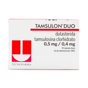 TAMSULON DUO 30 CAPSULAS DUTASTERIDA-TAMSULOSINA