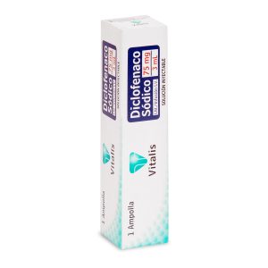 Tienda 10 DICLOFENACO 75MG/3ML 1 AMPOLLA VT