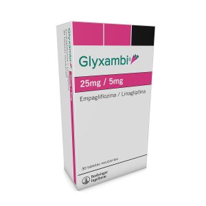 GLYXAMBI 25MG/5MG 30 TBS 8 EMPAGLIFLOZINA-LINAGLIPTINA)