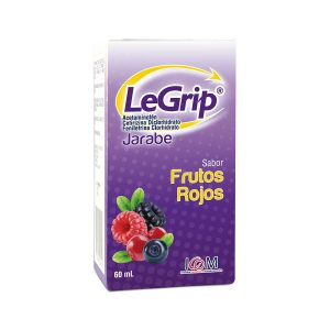 Tienda 6 LEGRIP JARABE FRUTOS ROJOS 60 ML. ACETAMINOFEN-FENILEFRINA-CETIRIZINA