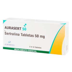 Tienda 4 SERTRALINA AURASERT 50 MG 28 TABLETAS