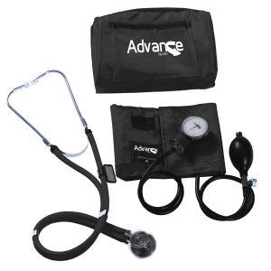 Tienda 10 ADVANCE KIT TENSIOMETRO+ESTETOS NEGR NTI
