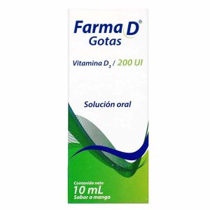 Tienda 28 FARMA D GOTAS(VITAMINA D3-5600UI)10ML VITAMINA D