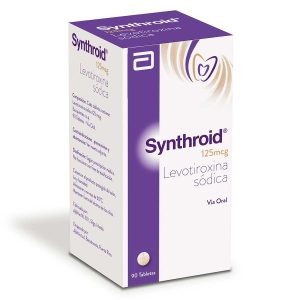 Tienda 13 SYNTHROID 125 MCG 90 TABLETAS (M)