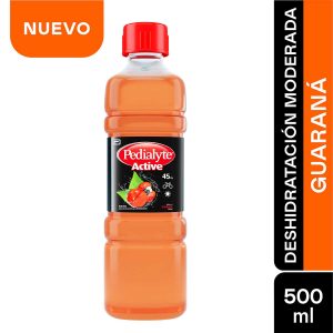 PEDIALYTE CON ZINC 45 ACT GUARANA 500 ML SODIO-POTACIO-CALCIO-MAGNESIO.