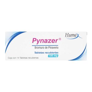 Tienda 16 PYNAZER 100 MG 14 TABLETAS BROMURO DE PINAVERIO