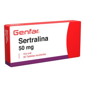 SERTRALINA 50MG 30 TBS REC GF