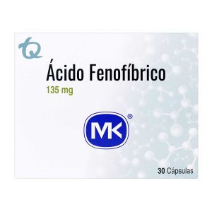 Tienda 4 ACIDO FENOFIBRICO 135 MG 30 CAP.MK