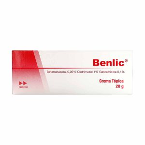 BENLIC X 20 GR (BETA+CLOTRI+GENTA) CLOBETASOL