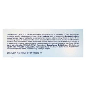 Tienda 25 DERMASKIN CREMA X 20 GR CLOTRIMAZON NEOMI DEXAME