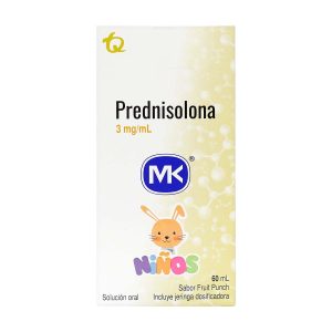 Tienda 20 PREDNISOLONA 3MG/1ML SLN 60 ML MK