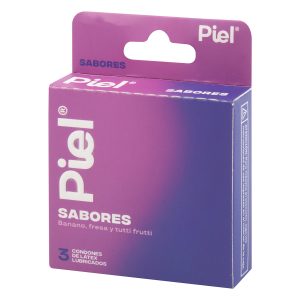 PRESERVA/CONDON PIEL SABORES 3 UDS