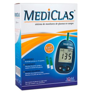 KIT DE GLUCOMETRIA MEDICLAS ICOM GLUCOMETRIA