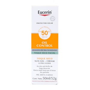 EUCERIN SUN FACE OIL CONTROL SPF 50 50ML BLOQUEADORES