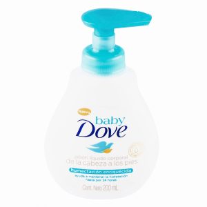 Tienda 23 JABON DOVE BABY LIQUIDO HUMEC.ENRI.200ML JABONES
